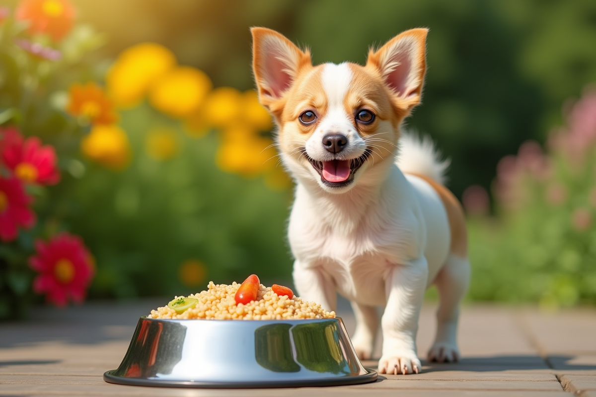 chien riz