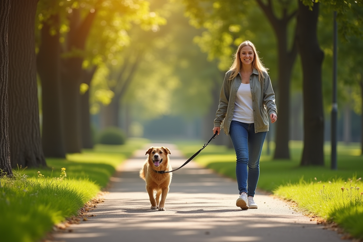 promenade chiens