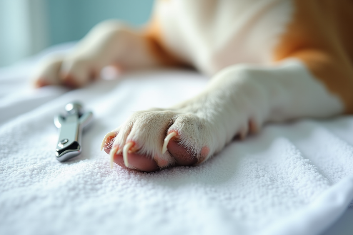 ongles chiens